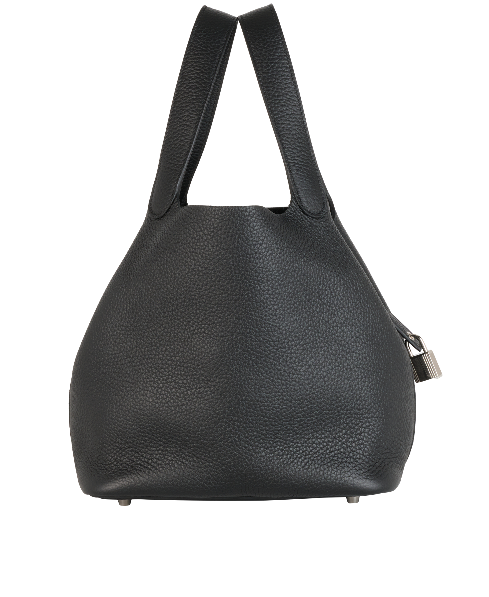 Picotin 22 In Clemence Noir, &pound;3,500, Handbags, Black, Leather, Side view